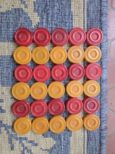 Bakelite crisloid pawns - 30,